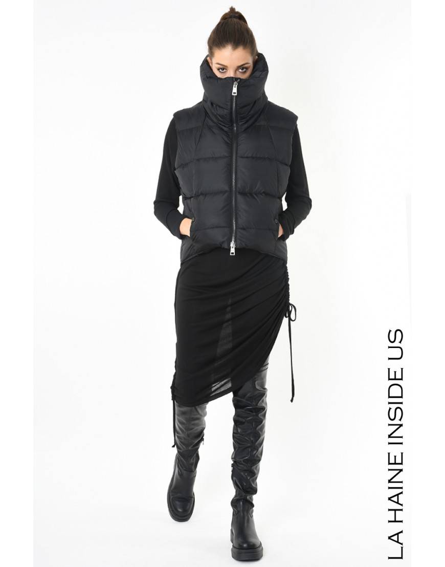 La haine inside us 3P LM252 PETTORINA + ZAINO UNISEX D Nero