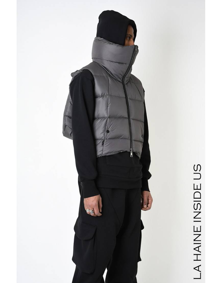 La Haine Inside Us 3P LM252 PETTORINA + ZAINO UNISEX U Fango