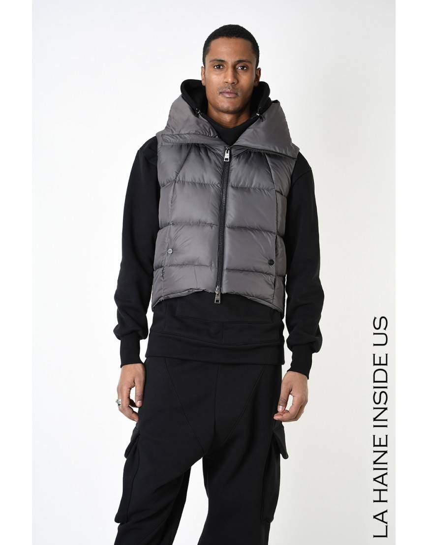 La Haine Inside Us 3P LM252 PETTORINA + ZAINO UNISEX U Fango