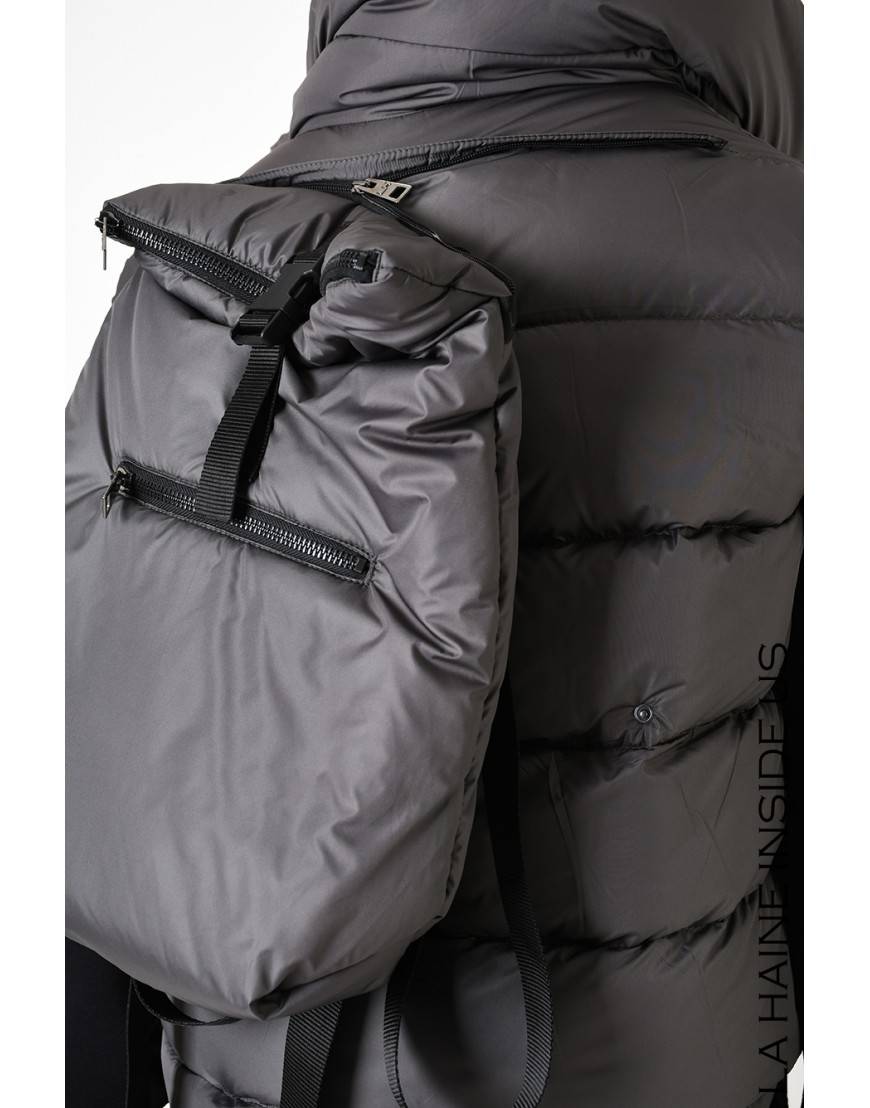 La Haine Inside Us 3P LM252 PETTORINA + ZAINO UNISEX U Fango