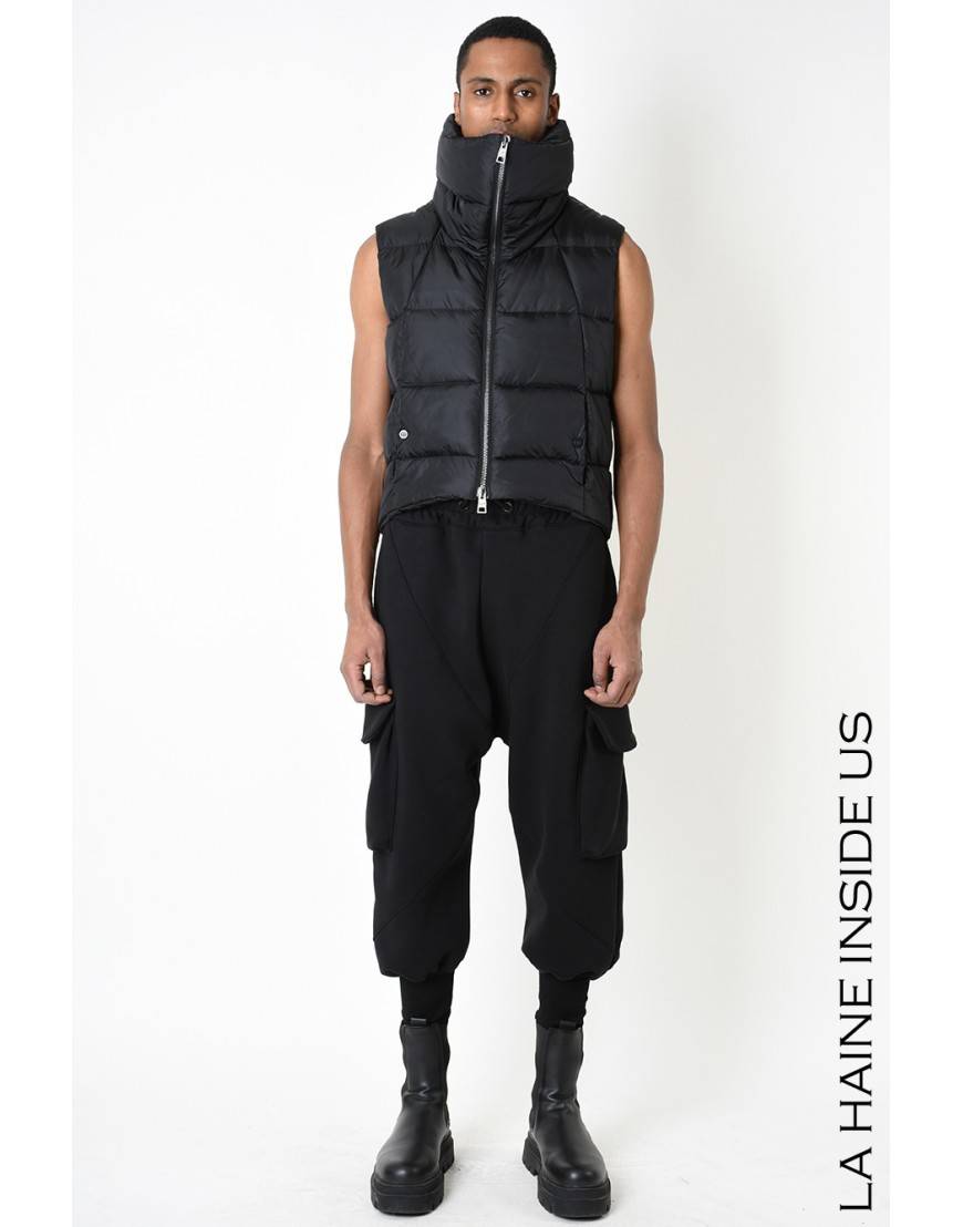 La Haine Inside Us 3P LM252 PETTORINA + ZAINO UNISEX U Nero