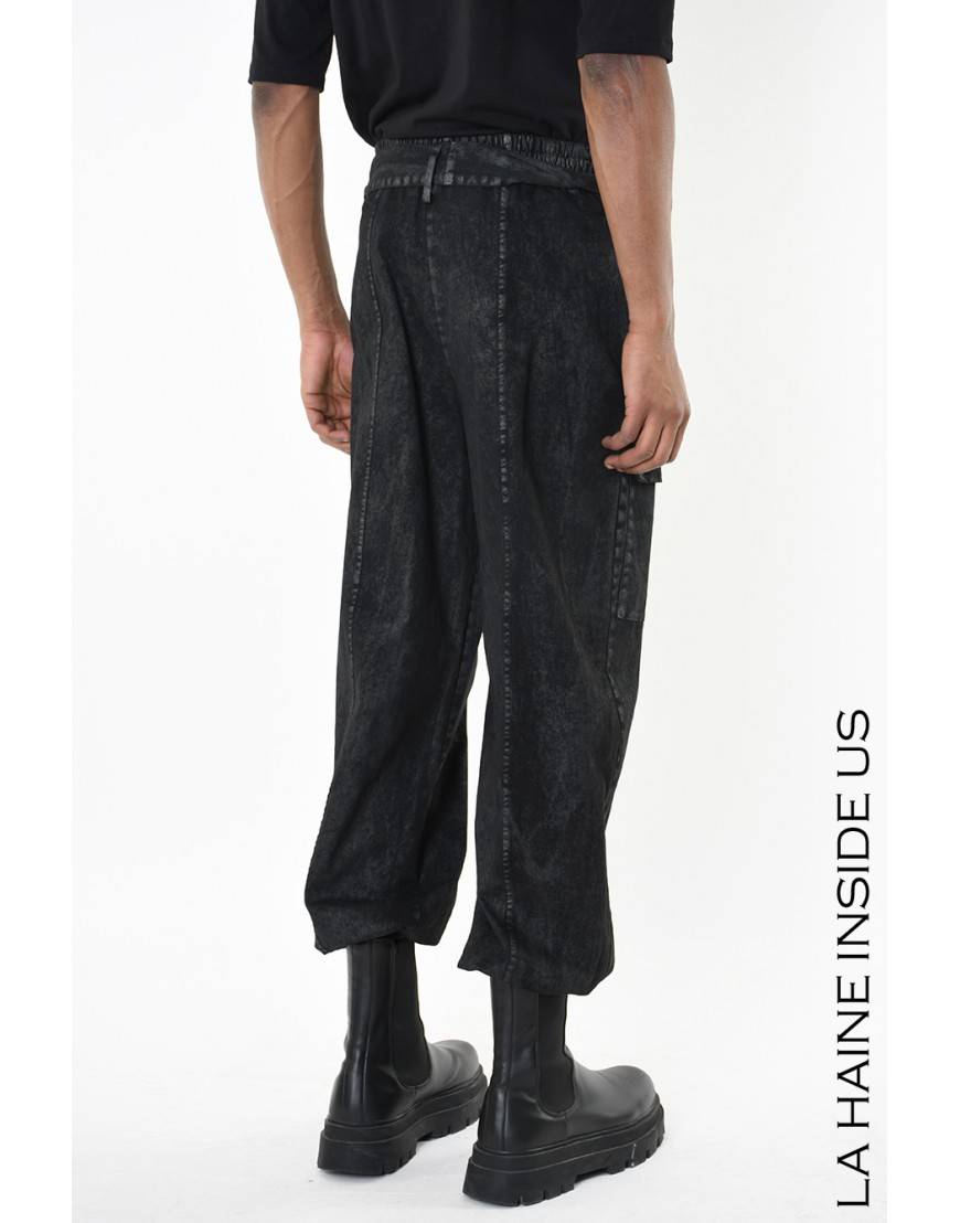 La Haine Inside Us 4B LW880 PANTALONE UNISEX U Nero