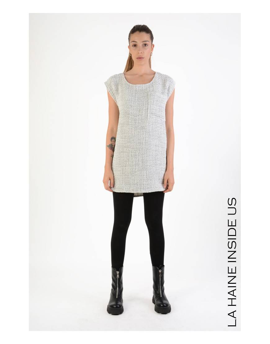 La Haine Inside Us 4M LW677 T-SHIRT UNISEX D Bianco