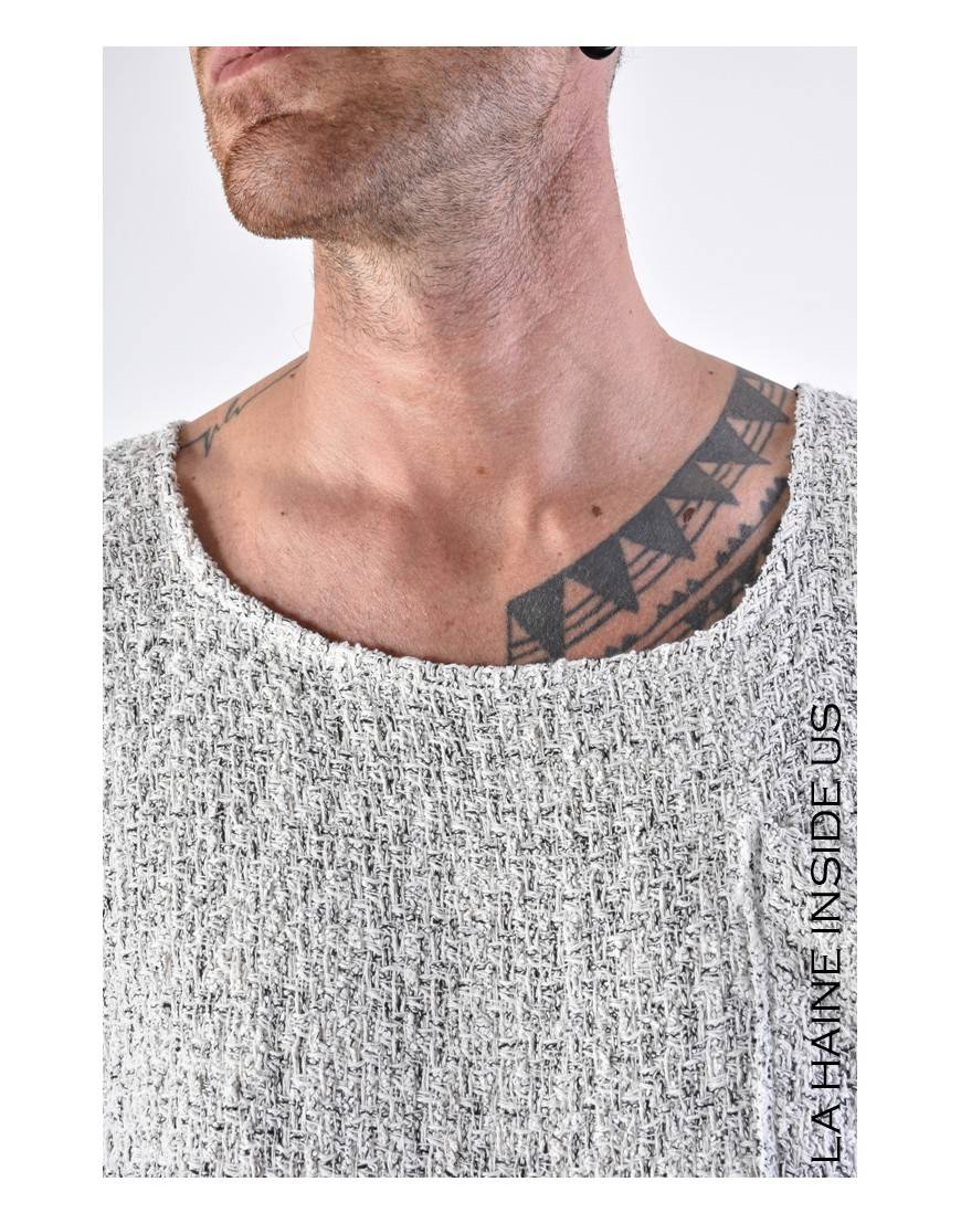 La Haine Inside Us 4M LW677 T-SHIRT UNISEX U Bianco