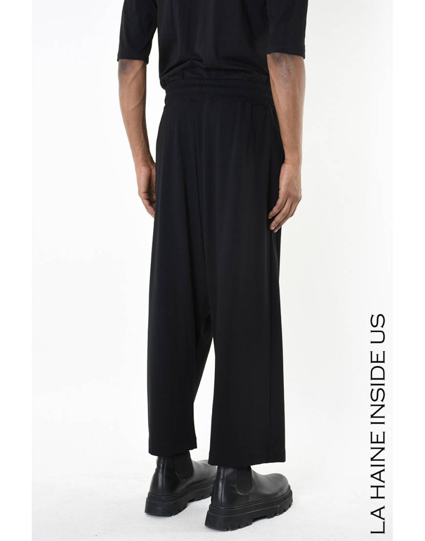 La Haine Inside Us 4M LW955 PANTALONE UNISEX U Nero