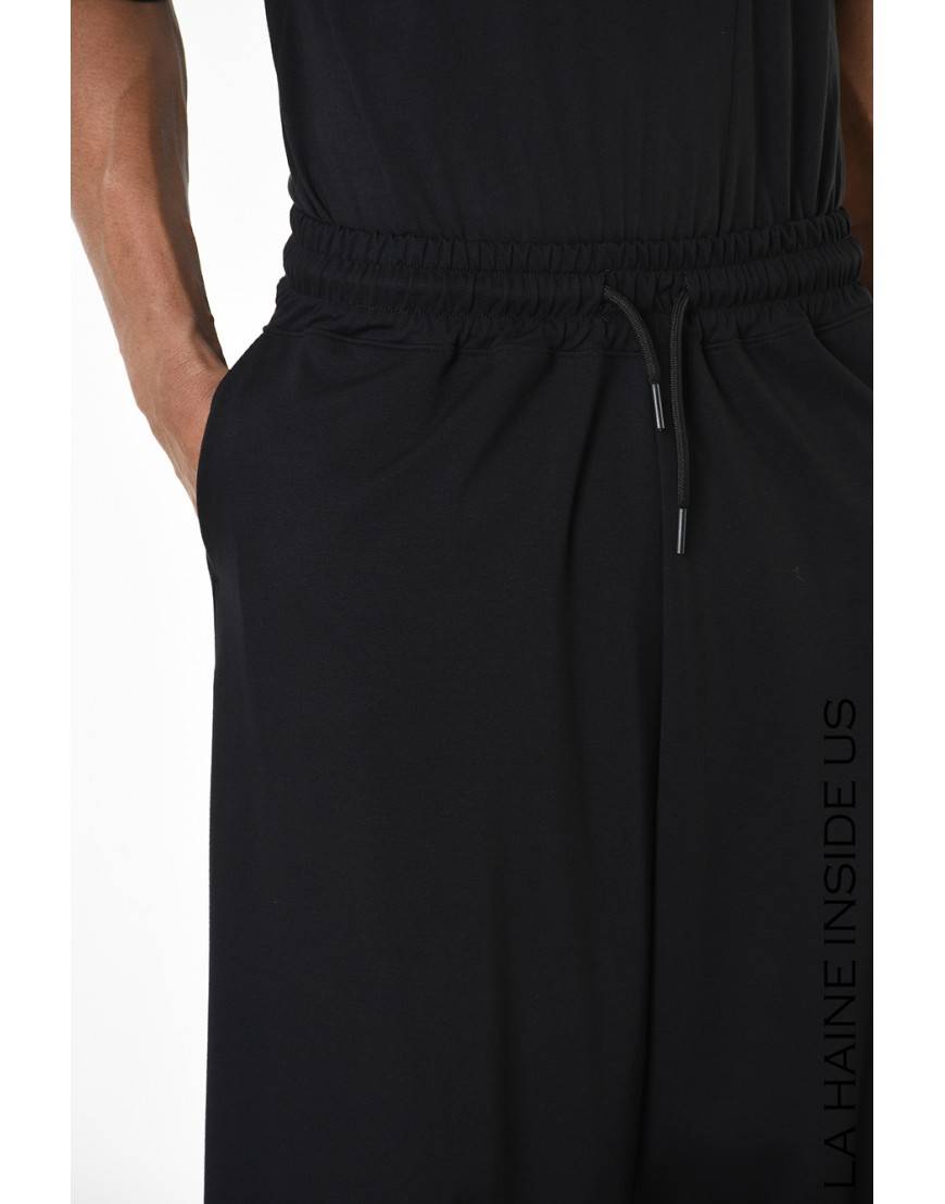 La Haine Inside Us 4M LW955 PANTALONE UNISEX U Nero