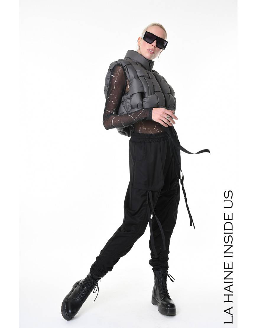 La Haine Inside Us 4P LW941 PETTORINA UNISEX D Fango