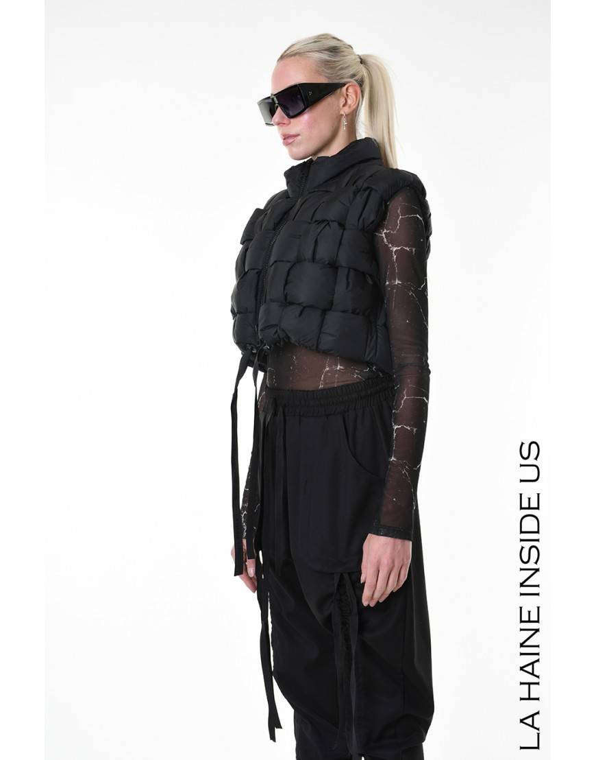 La Haine Inside Us 4P LW941 PETTORINA UNISEX D Nero