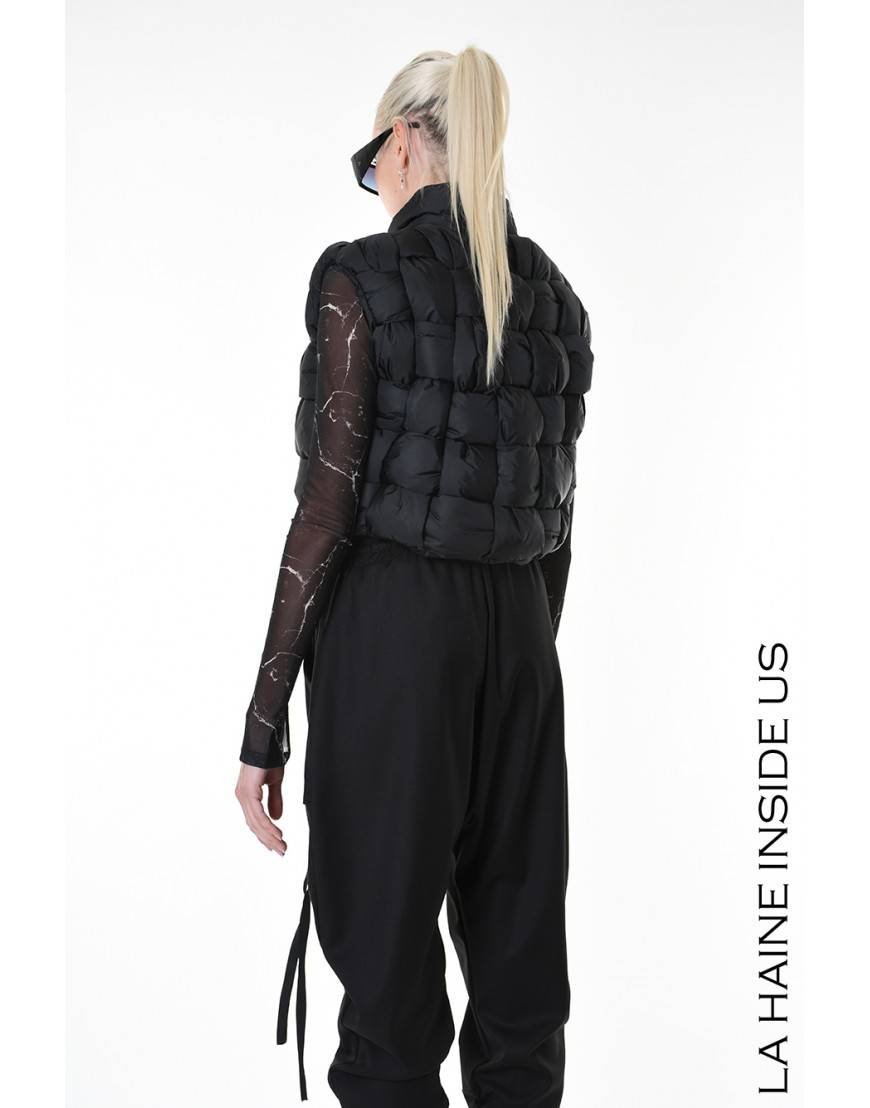 La Haine Inside Us 4P LW941 PETTORINA UNISEX D Nero