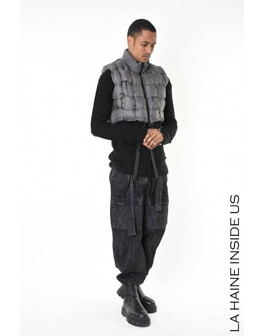 La Haine Inside Us 4P LW941 PETTORINA UNISEX U Fango