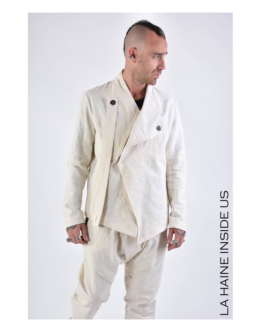 La Haine Inside Us 3B LM134 GIACCA Ecru