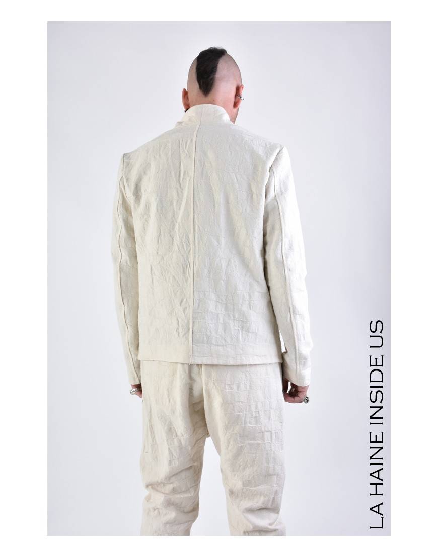 La Haine Inside Us 3B LM134 GIACCA Ecru