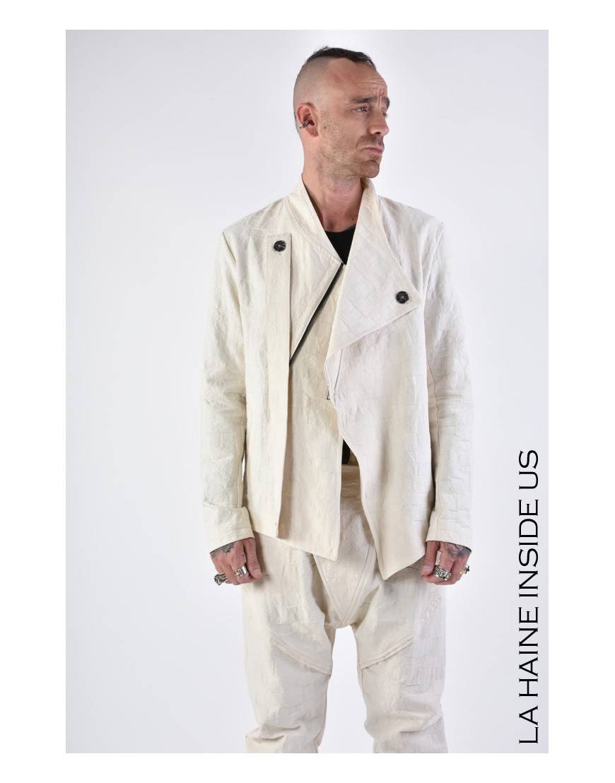 La Haine Inside Us 3B LM134 GIACCA Ecru
