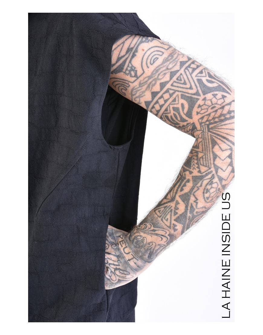 La Haine Inside Us 3B LM135 SMANICATO Nero