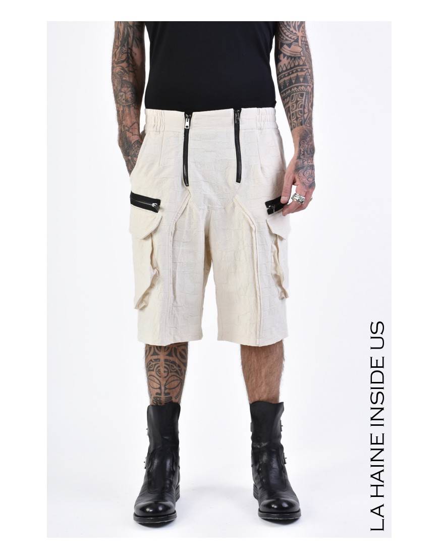 La haine inside us 3B LM136 BERMUDA Ecru