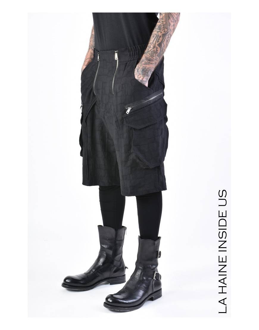 La Haine Inside Us 3B LM136 BERMUDA Nero