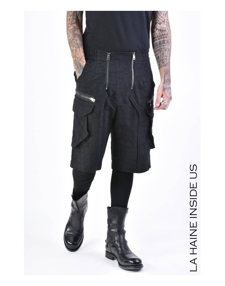 La Haine Inside Us 3B LM136 BERMUDA Nero