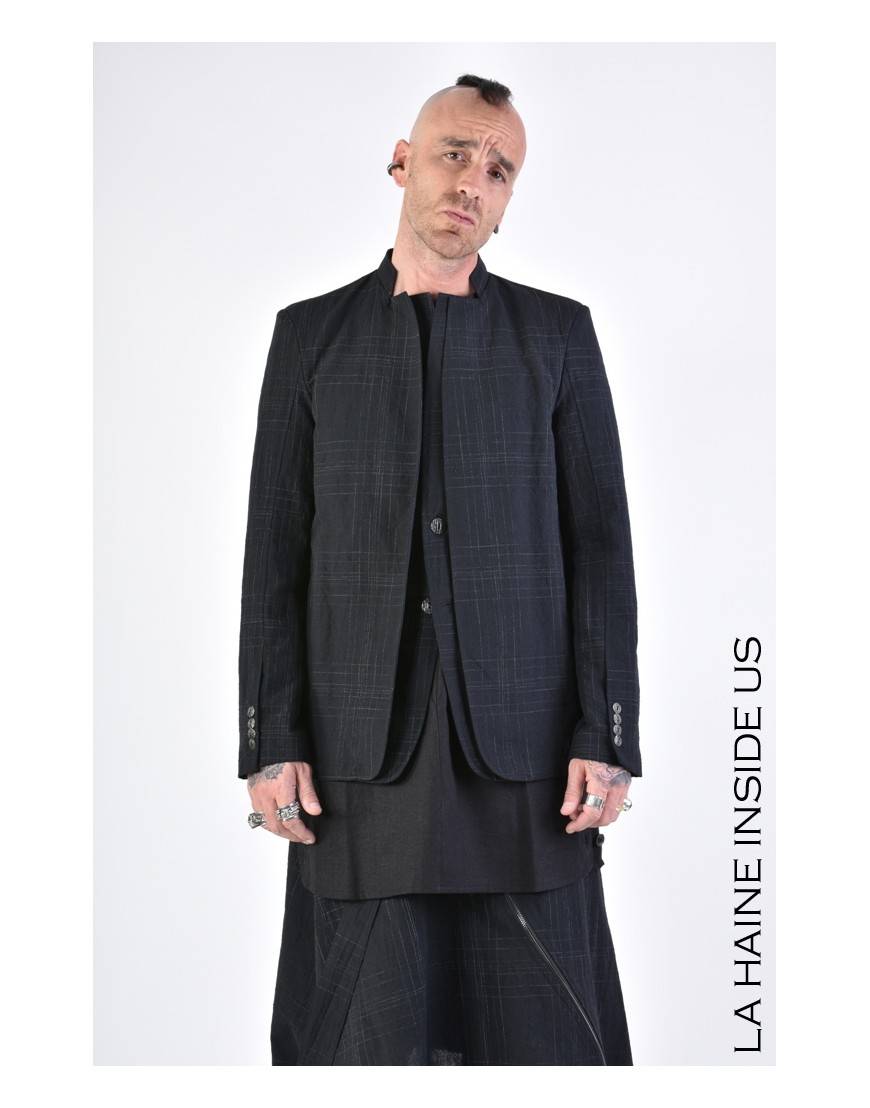 La haine inside us 3B LM142 GIACCA Nero