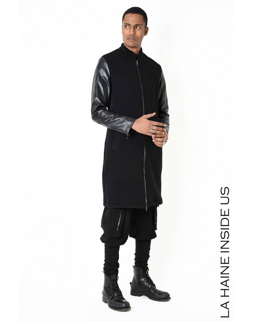 La Haine Inside Us 3B LM183 CAPPOTTO Nero