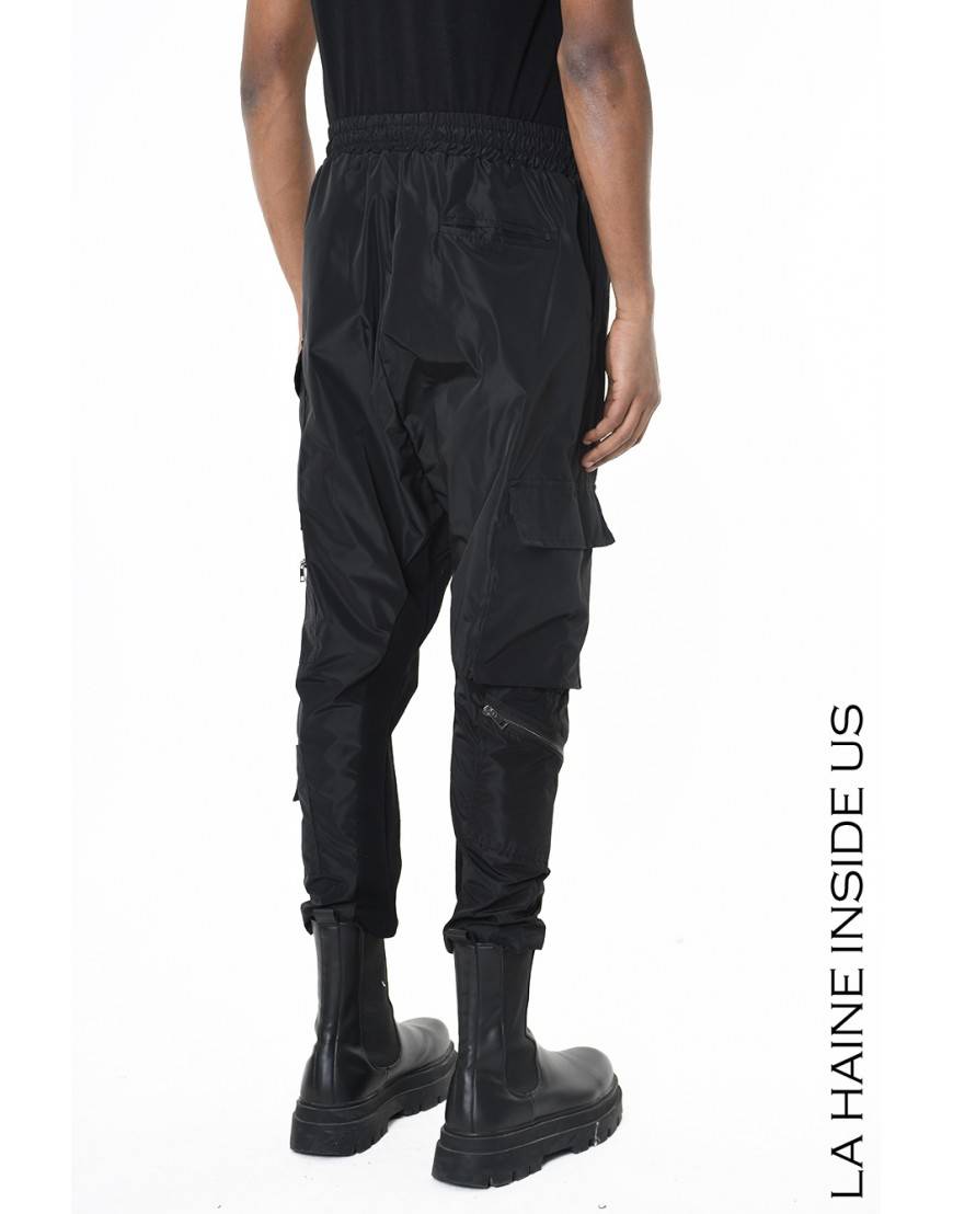 La Haine Inside Us 3B LM189 PANTALONE Nero