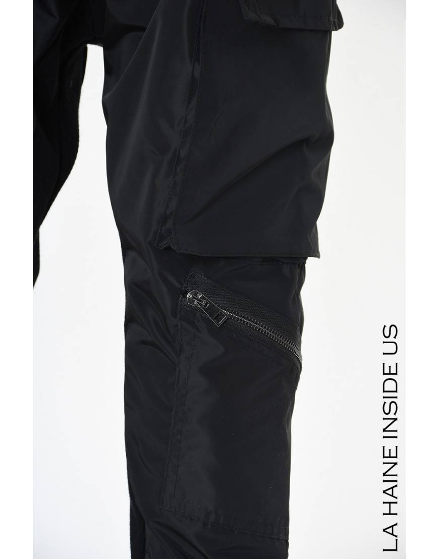 La Haine Inside Us 3B LM189 PANTALONE Nero