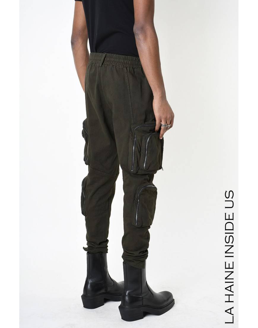 La Haine Inside Us 3B LM190 PANTALONE Verde