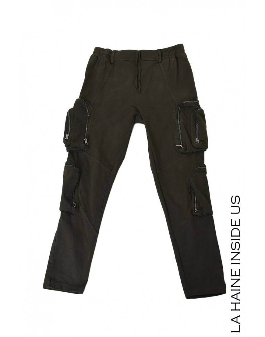 La Haine Inside Us 3B LM190 PANTALONE Verde