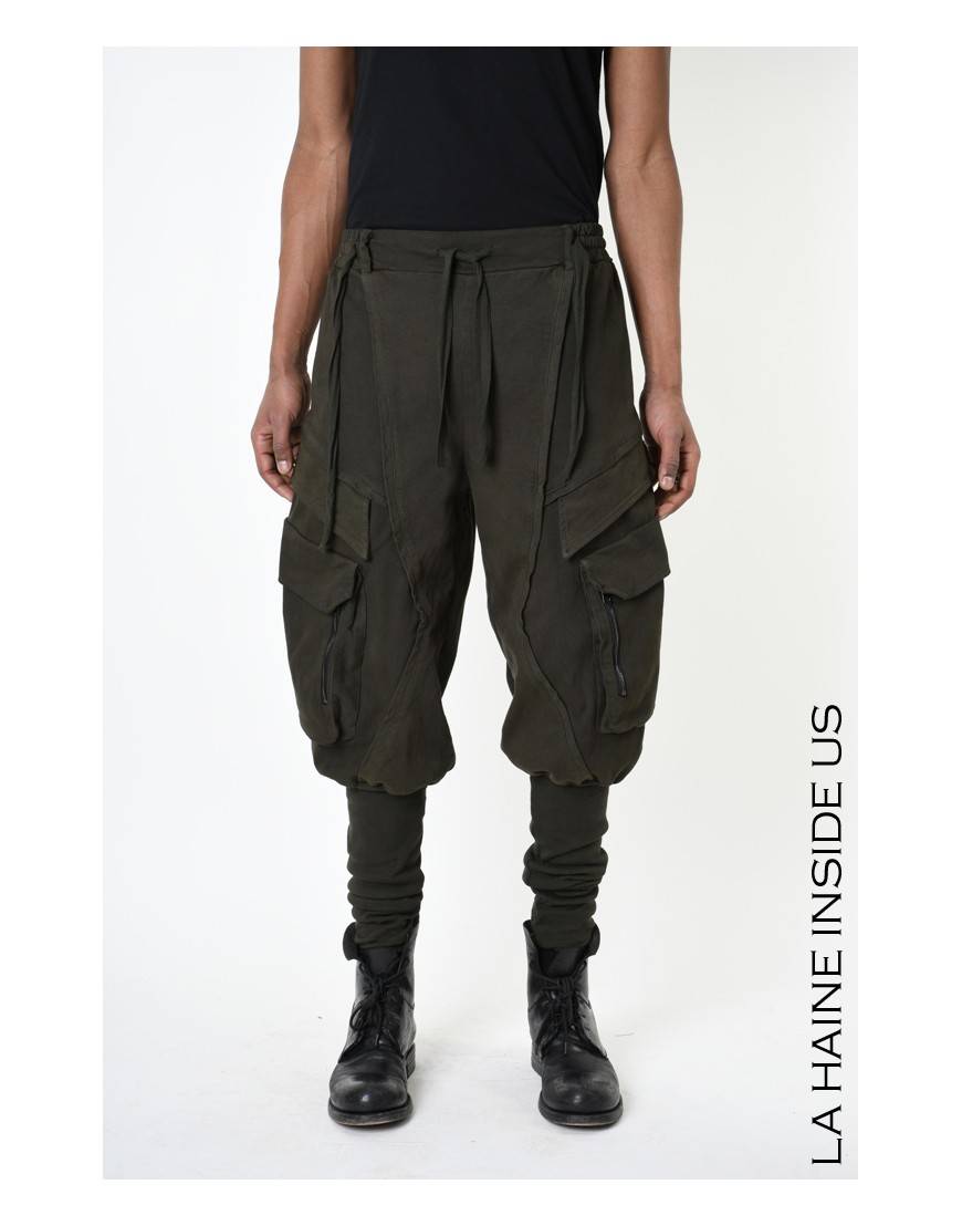 La Haine Inside Us 3B LM191 PANTALONE Verde