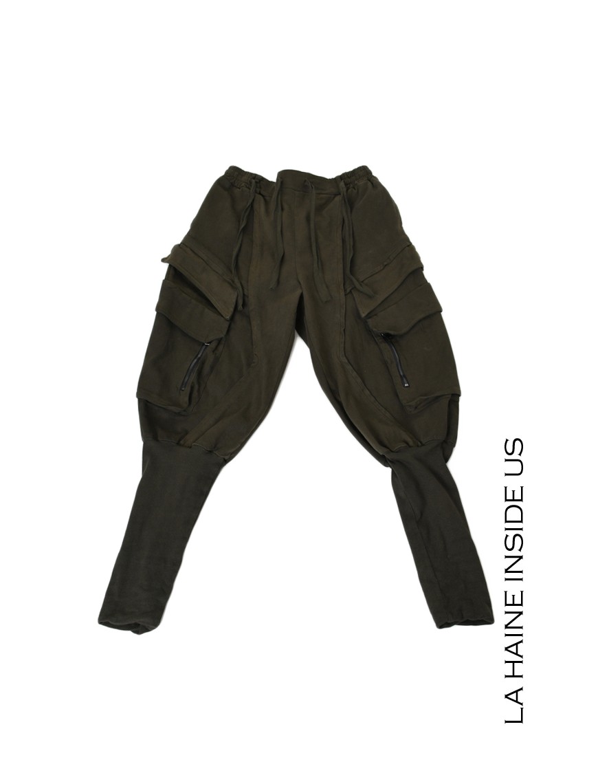 La Haine Inside Us 3B LM191 PANTALONE Verde
