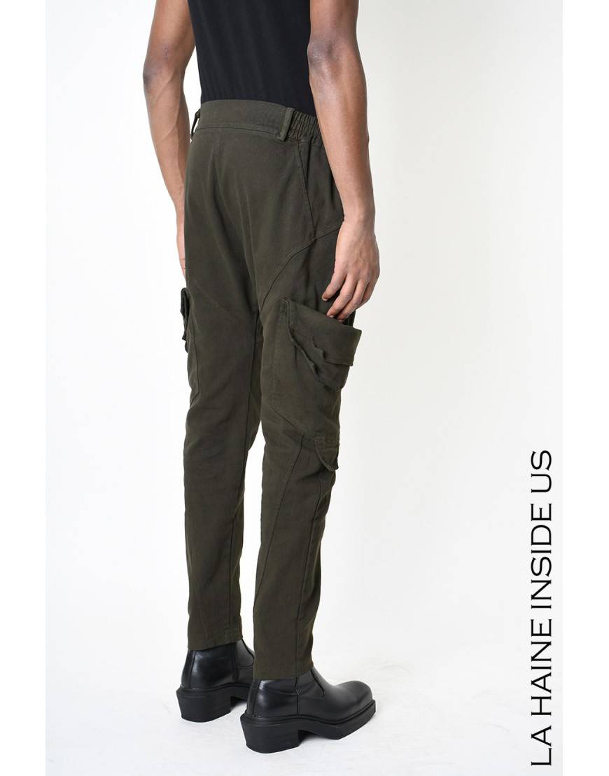 La Haine Inside Us 3B LM192 PANTALONE Verde