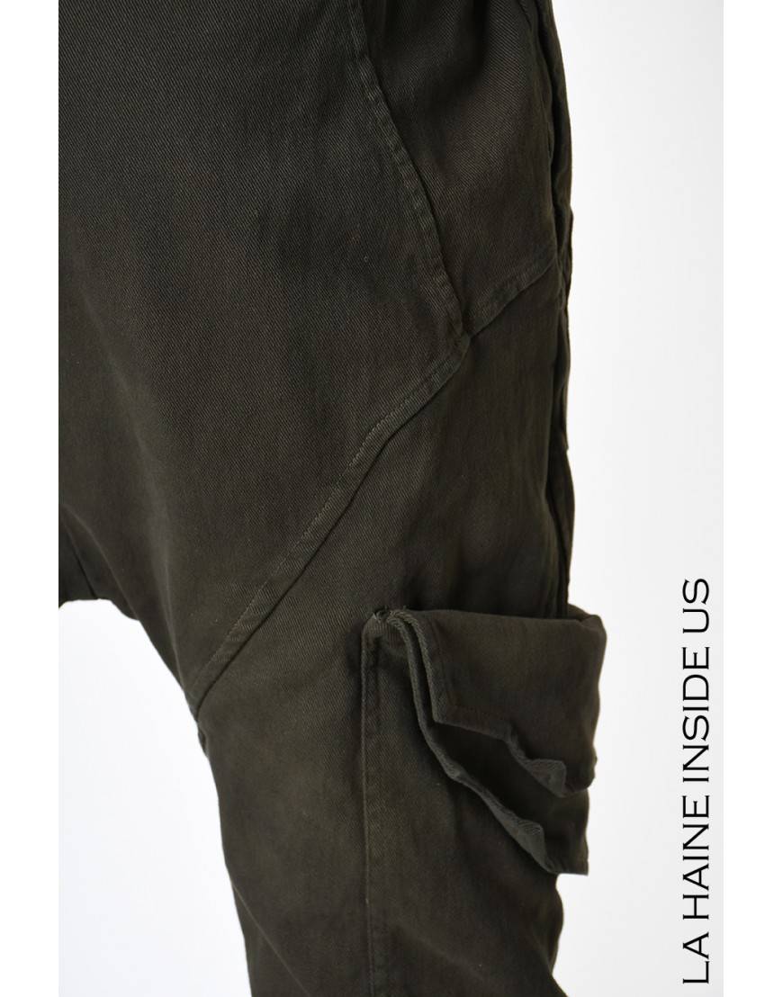 La Haine Inside Us 3B LM192 PANTALONE Verde