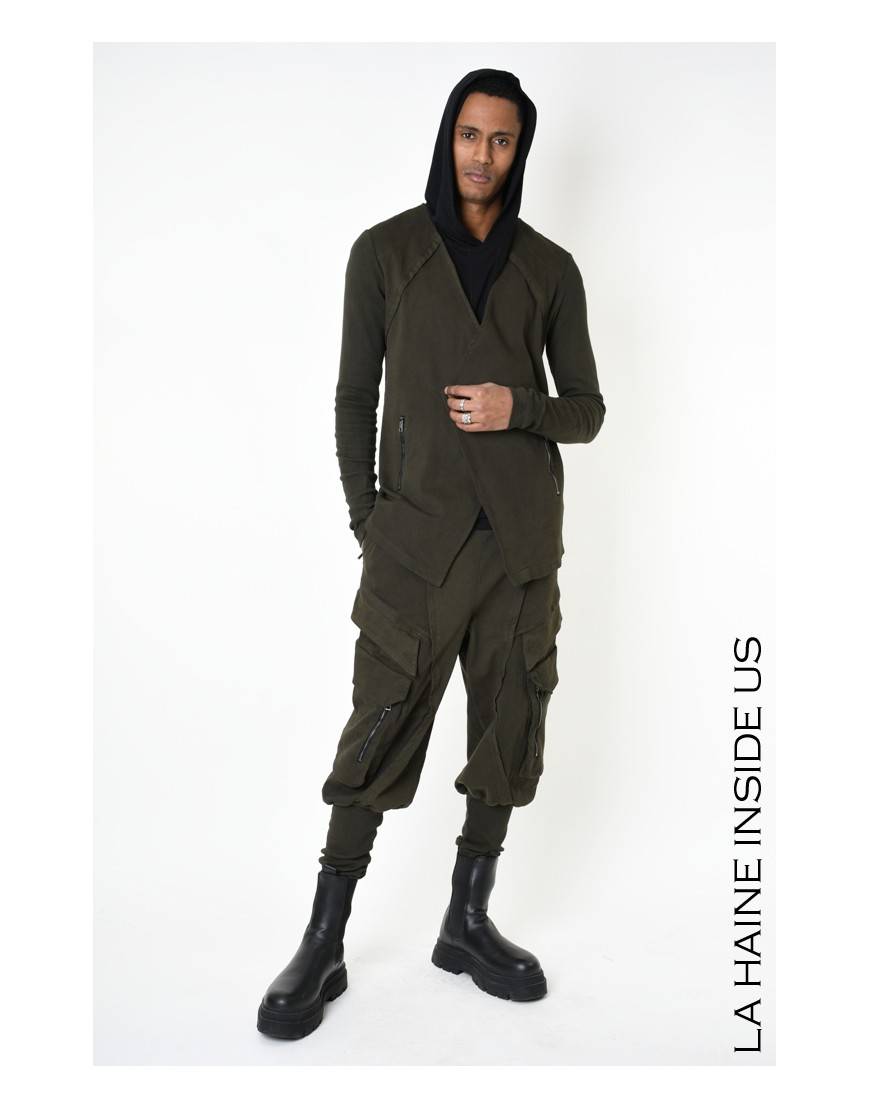 La Haine Inside Us 3B LM193 GIACCA Verde