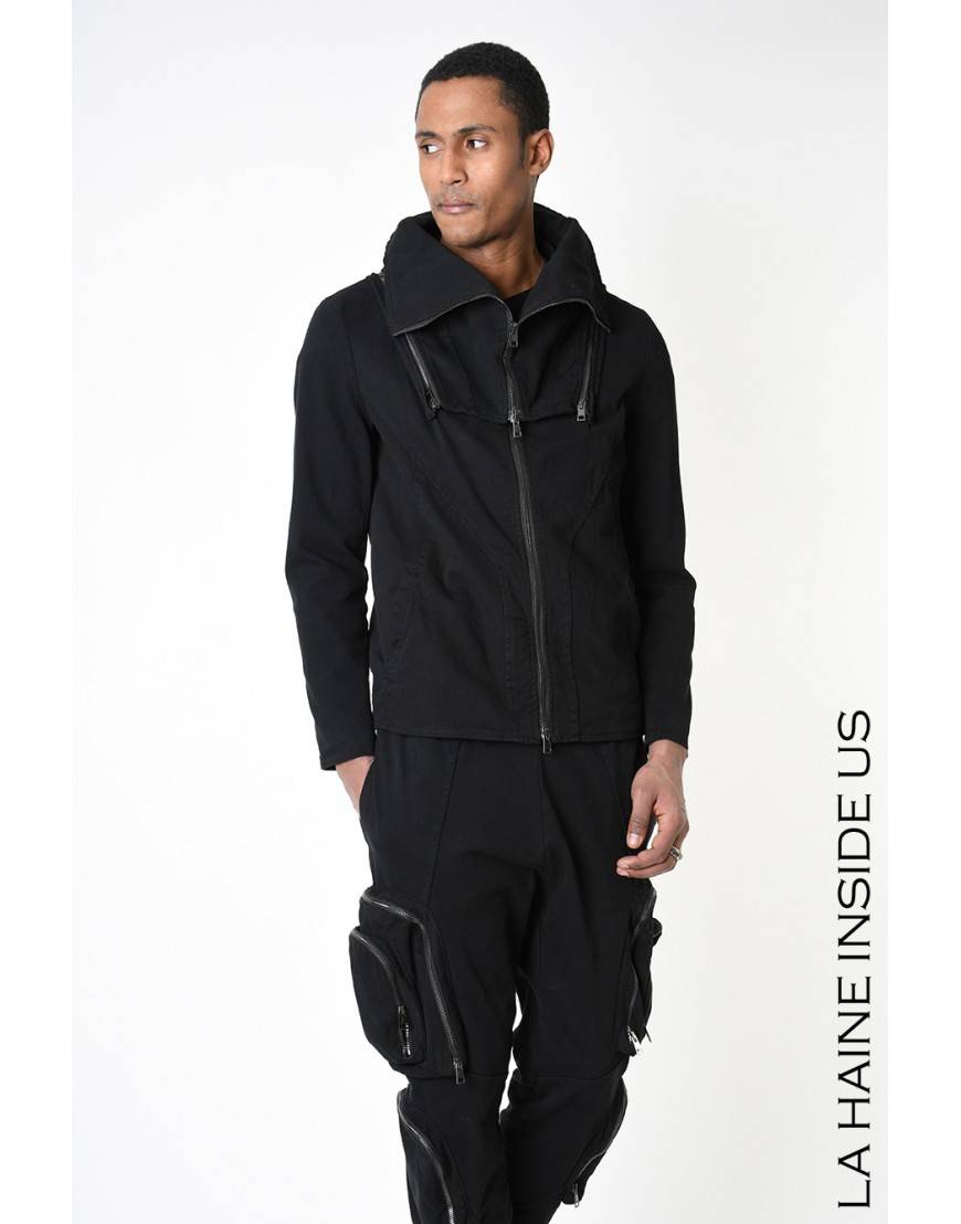 La Haine Inside Us 3B LM194 GIUBBINO Nero
