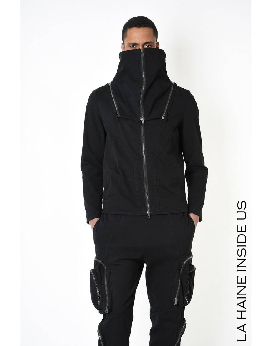 La haine inside us 3B LM194 GIUBBINO Nero