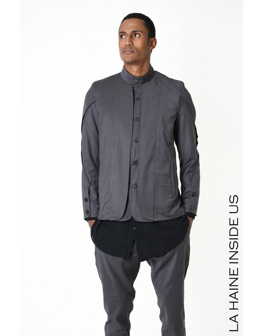 La haine inside us 3B LM196 GIACCA Grigio