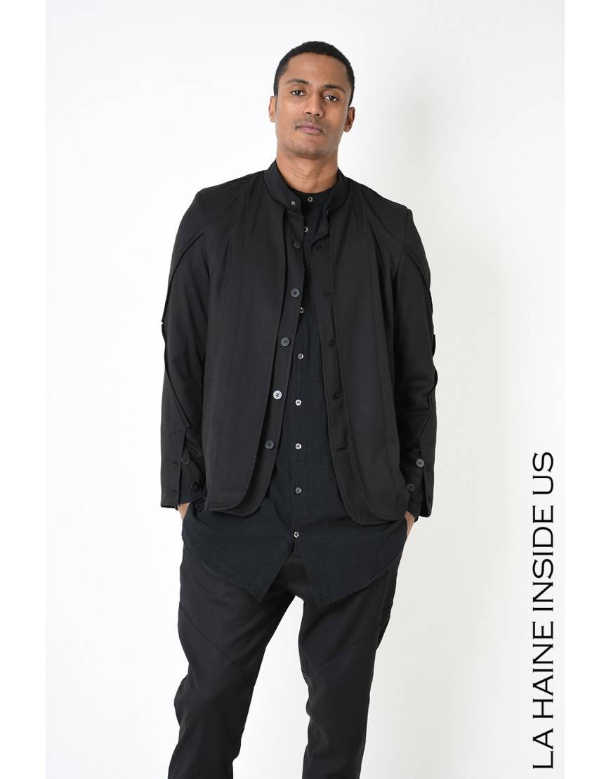 La Haine Inside Us 3B LM196 GIACCA Nero
