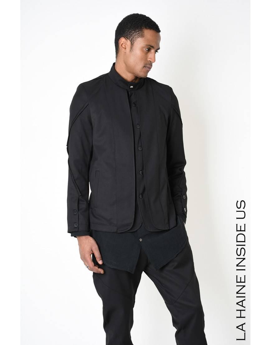 La haine inside us 3B LM196 GIACCA Nero