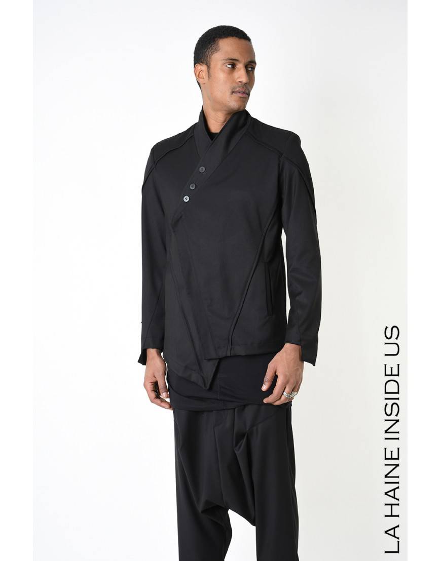 La Haine Inside Us 3B LM197 GIACCA Nero