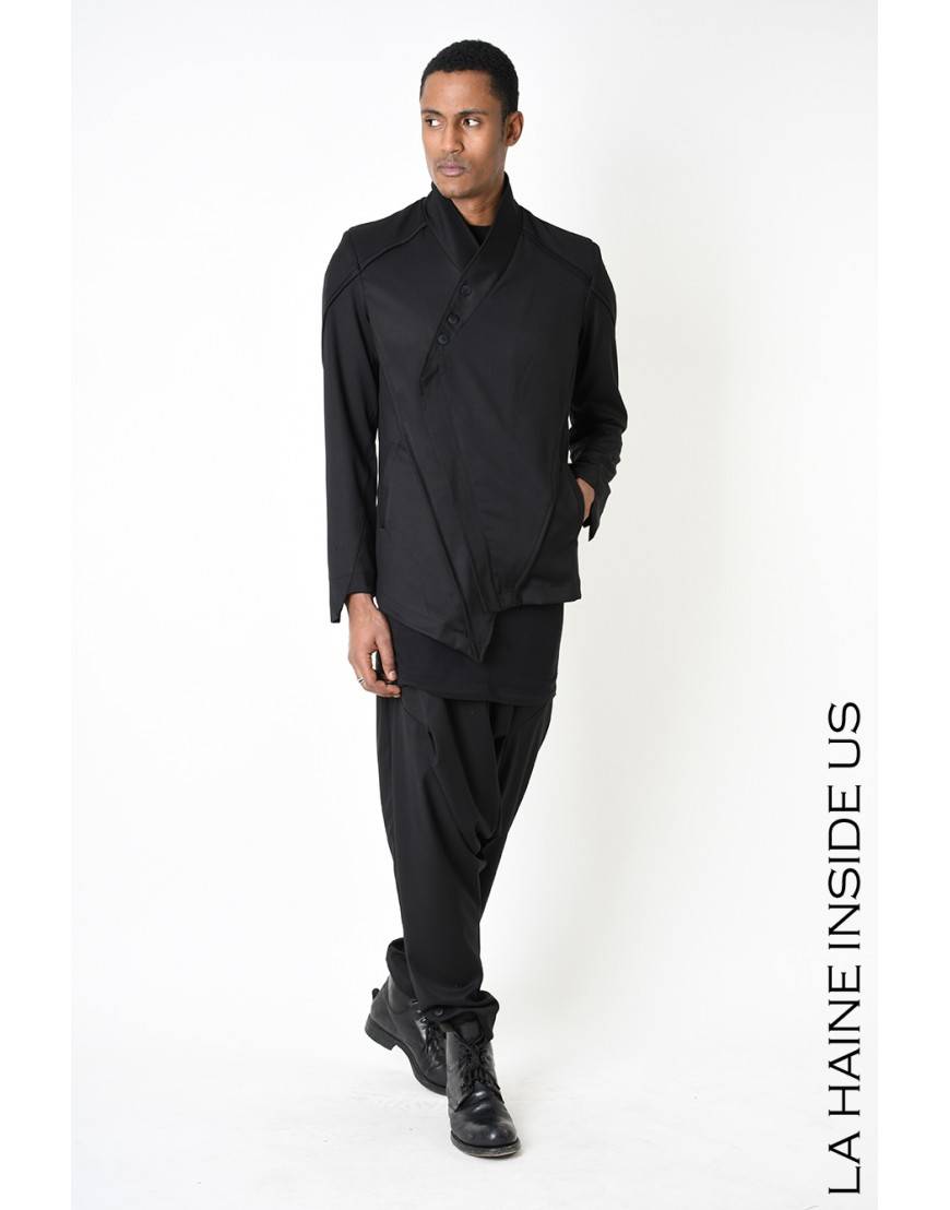 La Haine Inside Us 3B LM197 GIACCA Nero