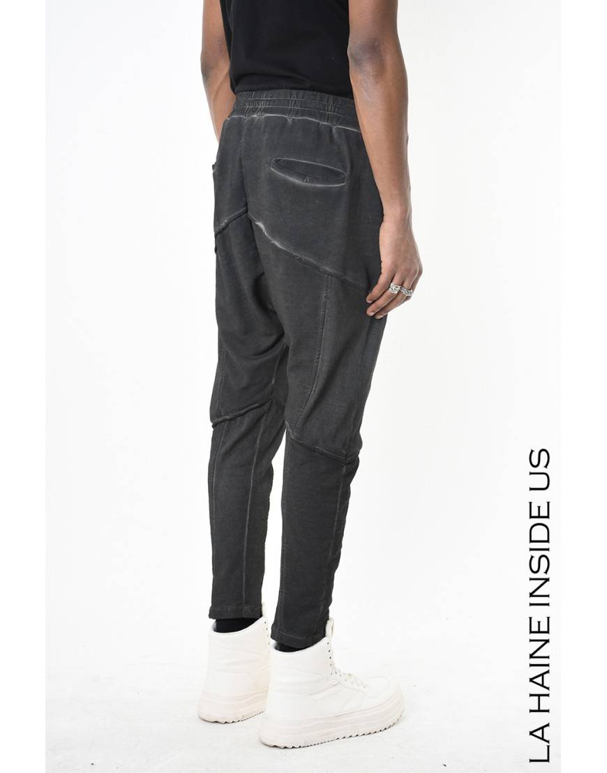 La Haine Inside Us 3B LM199 PANTALONE Nero