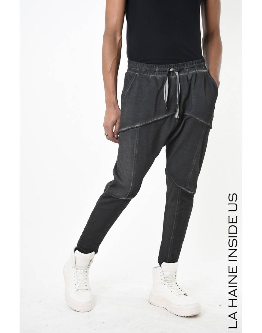 La Haine Inside Us 3B LM199 PANTALONE Nero
