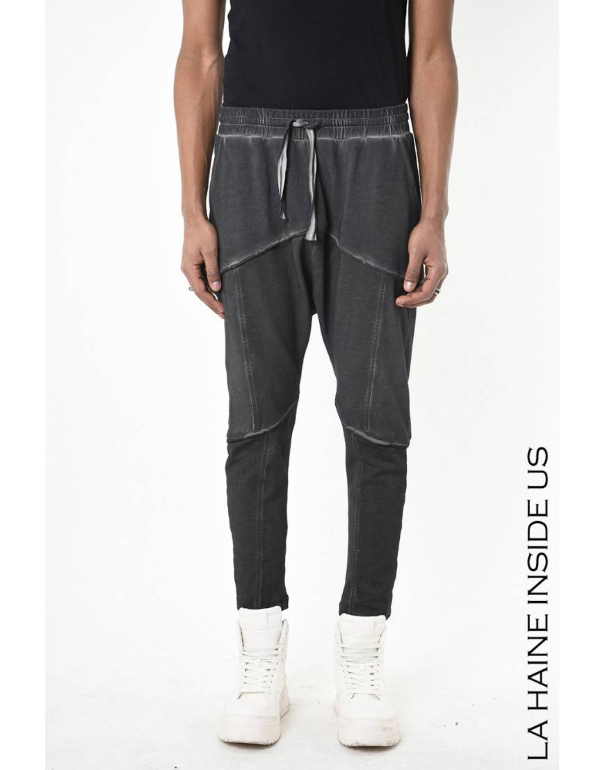La haine inside us 3B LM199 PANTALONE Nero