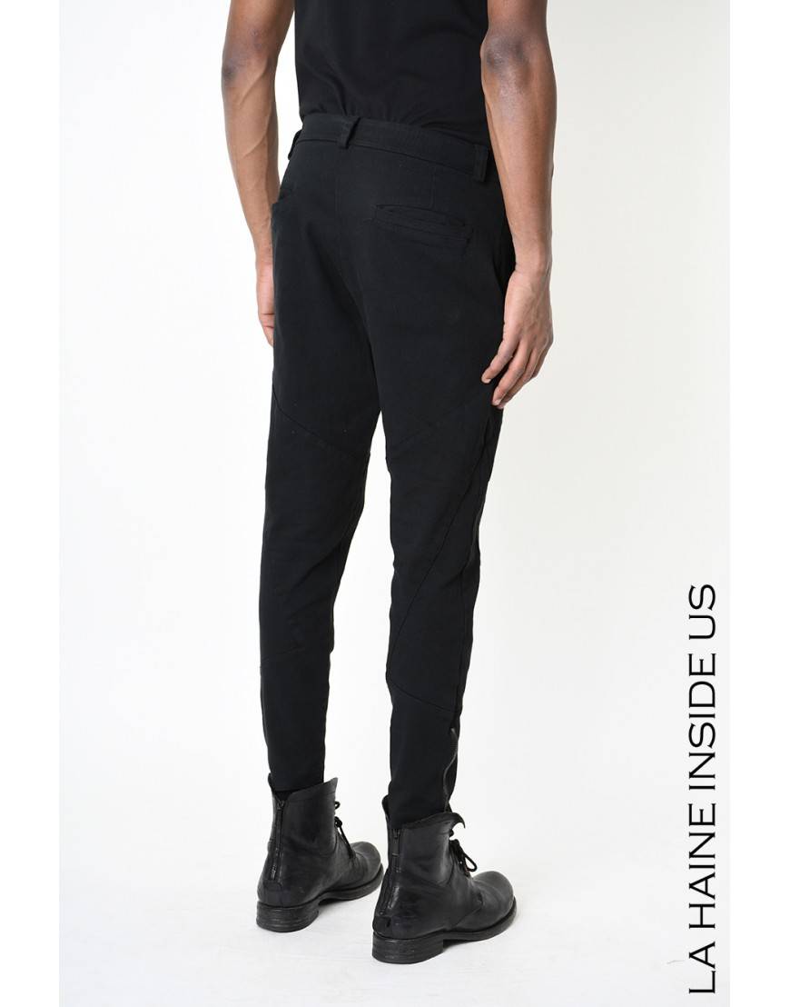 La Haine Inside Us 3B LM228 PANTALONE Nero