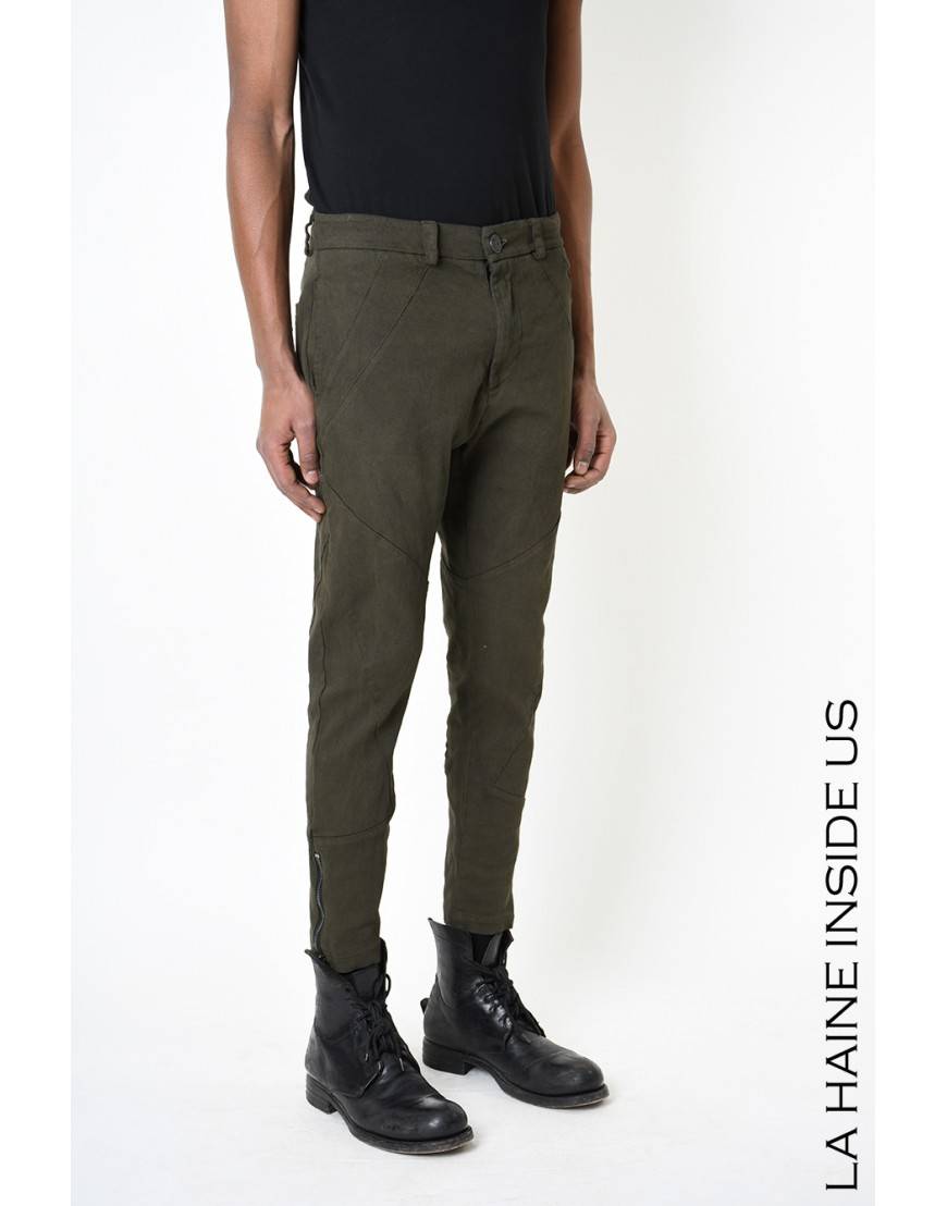 La Haine Inside Us 3B LM228 PANTALONE Verde