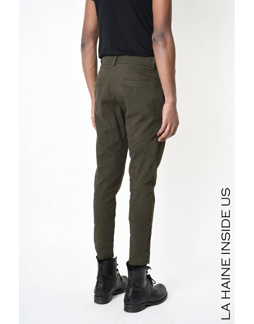 La Haine Inside Us 3B LM228 PANTALONE Verde