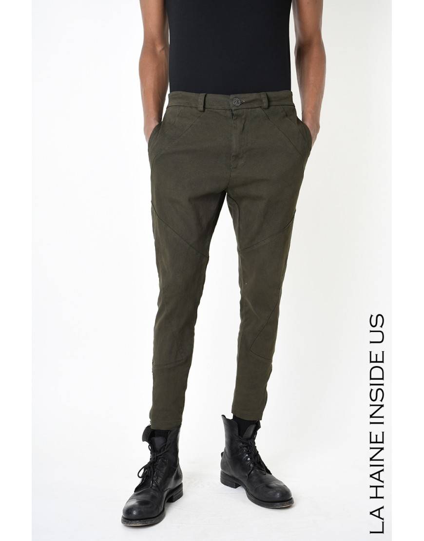 La Haine Inside Us 3B LM228 PANTALONE Verde