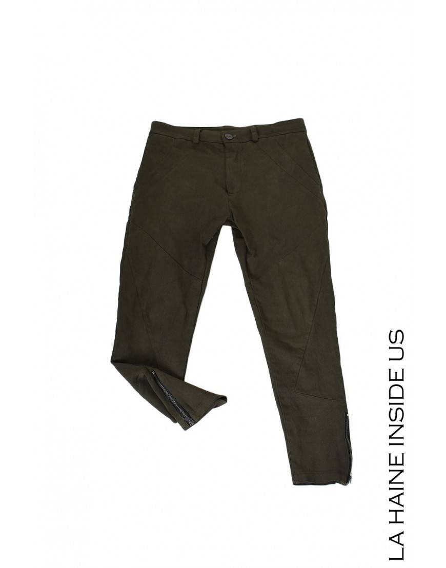 La Haine Inside Us 3B LM228 PANTALONE Verde