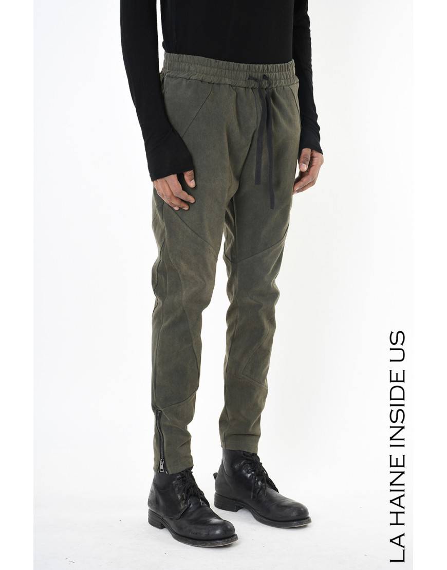 La Haine Inside Us 3B LM271 PANTALONE Verde