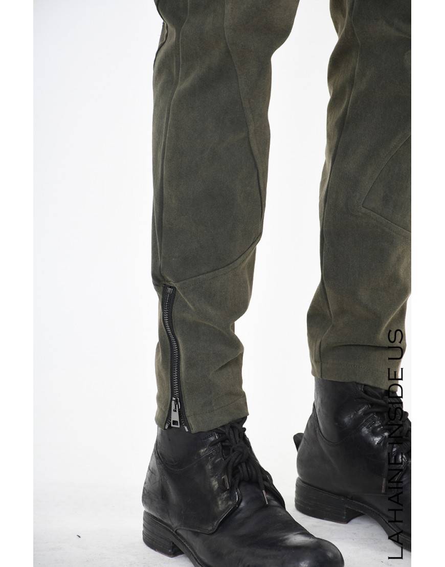 La Haine Inside Us 3B LM271 PANTALONE Verde