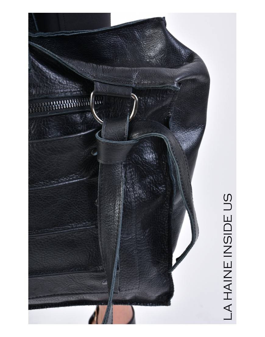 La Haine Inside Us 3I LM168 BORSA UNISEX D Nero